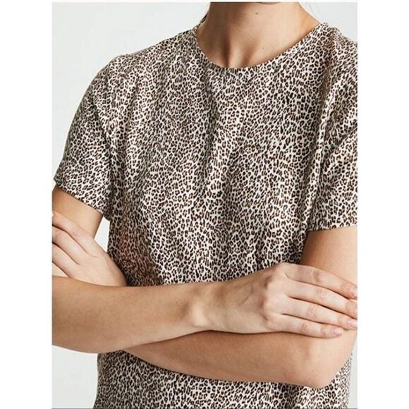 Jenni Kayne The Leopard T-Shirt Dress S or M - Picture 2 of 11